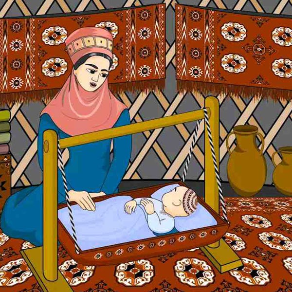 Hüwdi - Çagalar üçin 4 kapak görseli