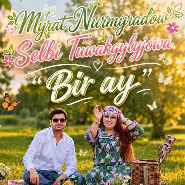 ft Myrat - Bir aý kapak görseli
